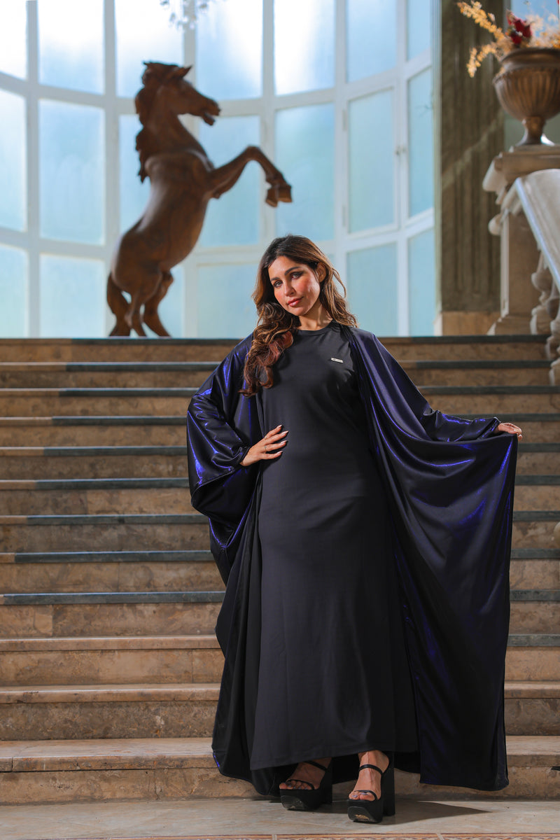 عباية سوداء عاكسة