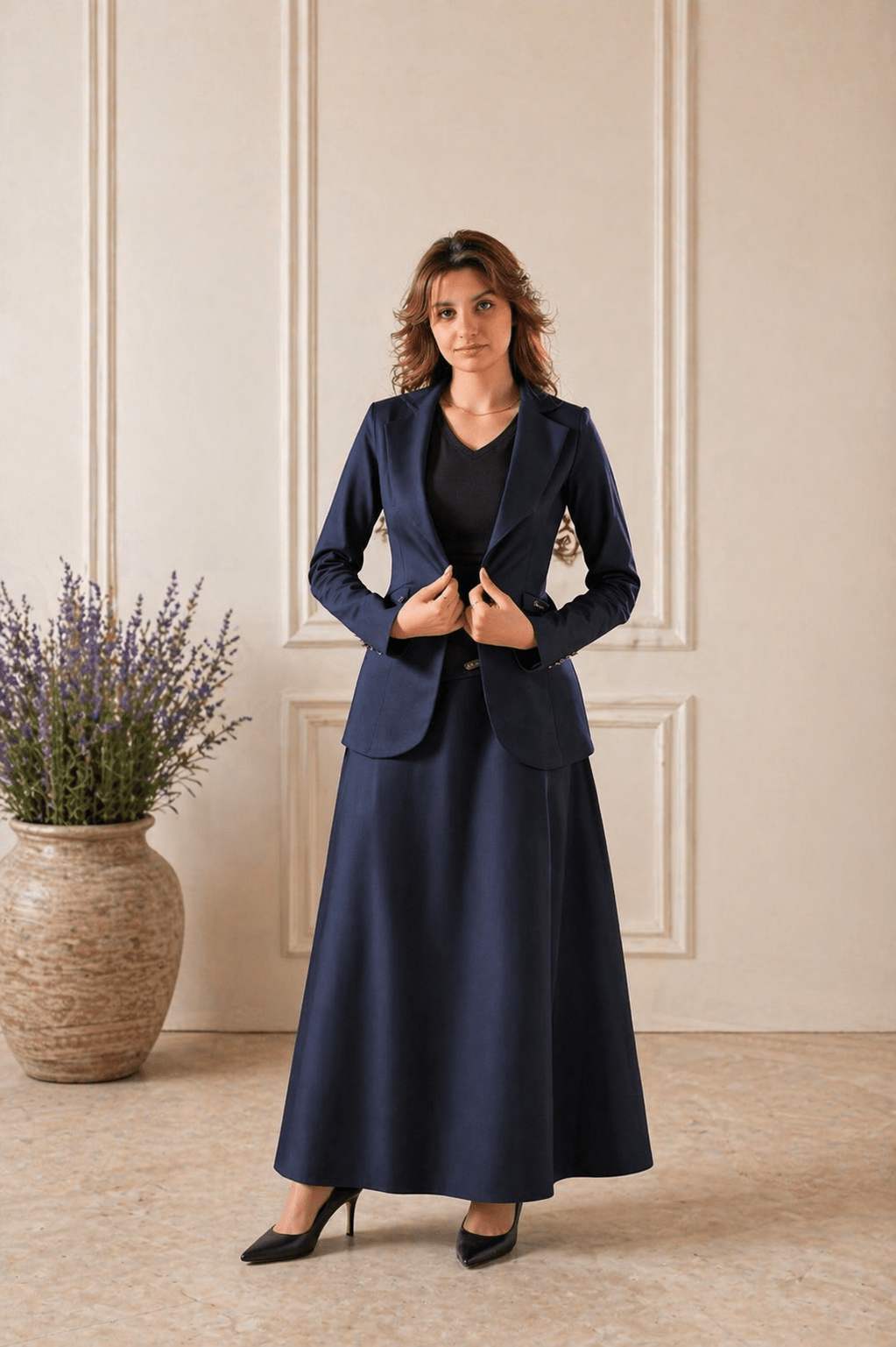 Image of Azora Suit Blazer - Larin