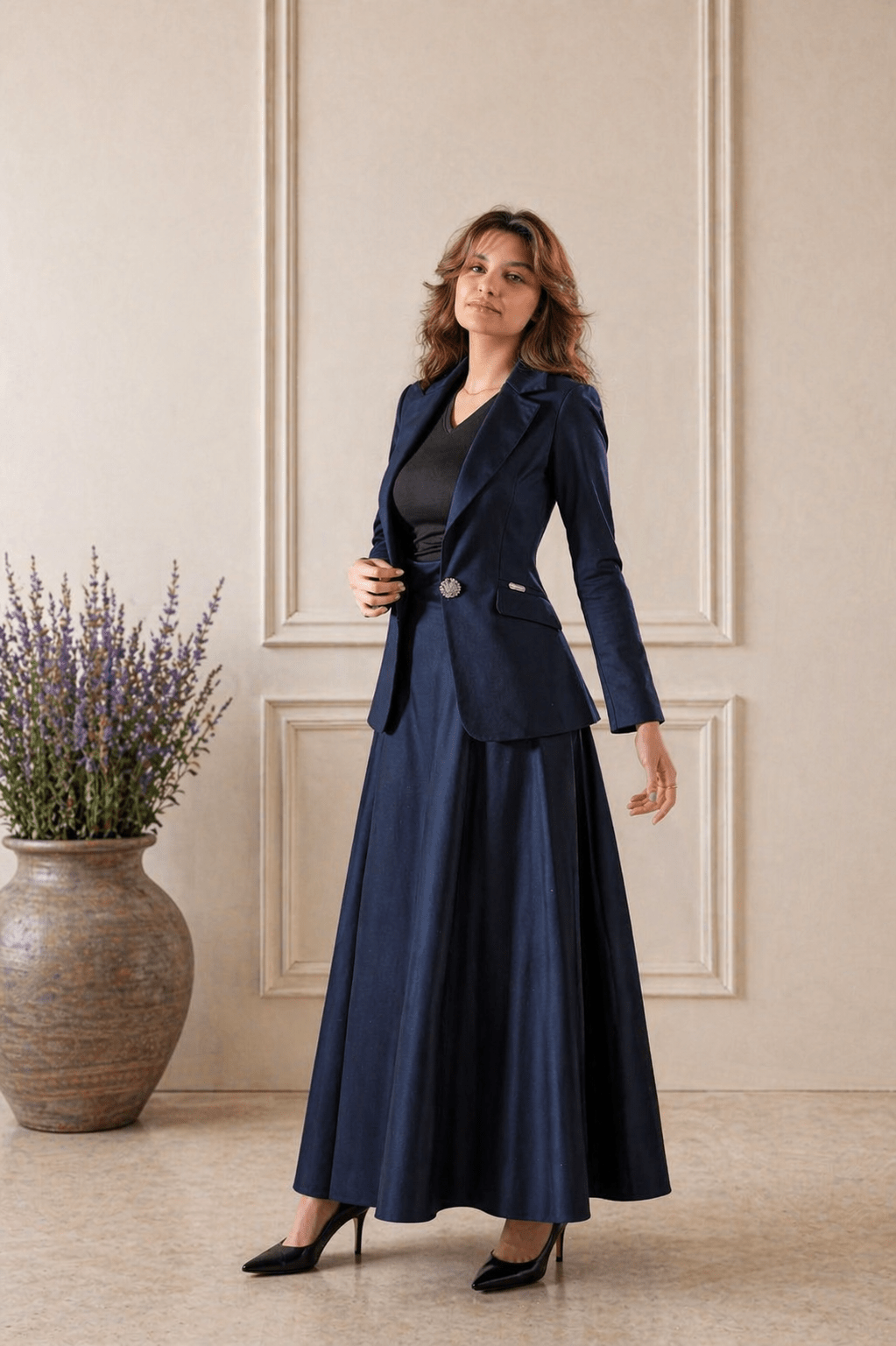 Image of Azora Suit Blazer - Larin