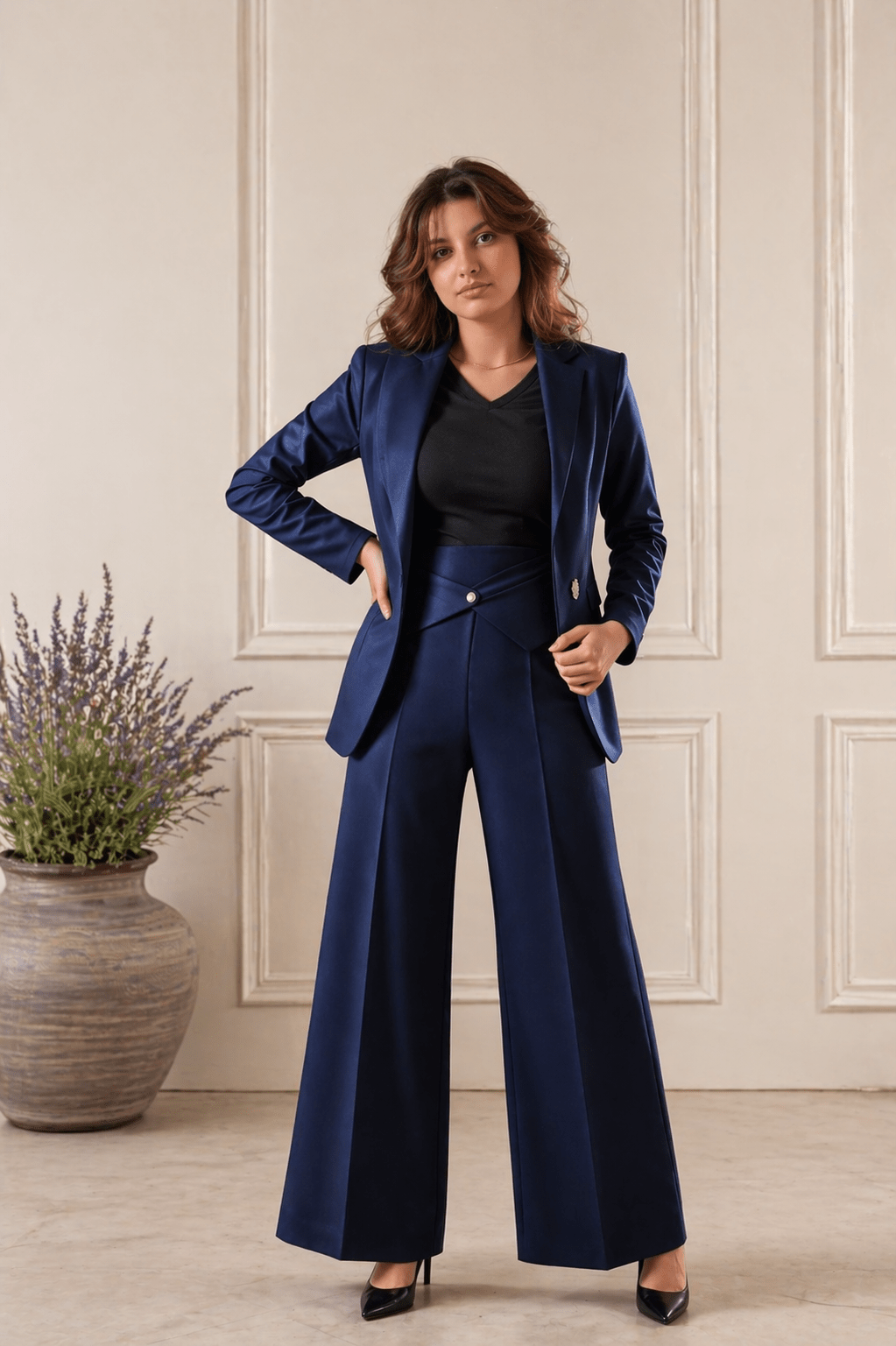 Image of Azora Suit Pants - Larin