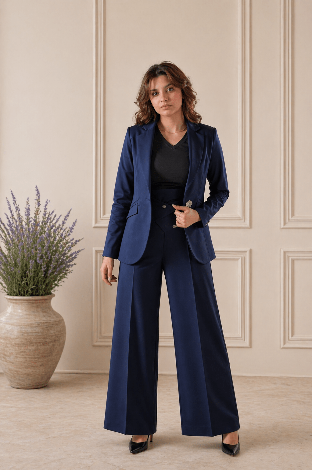 Image of Azora Suit Pants - Larin