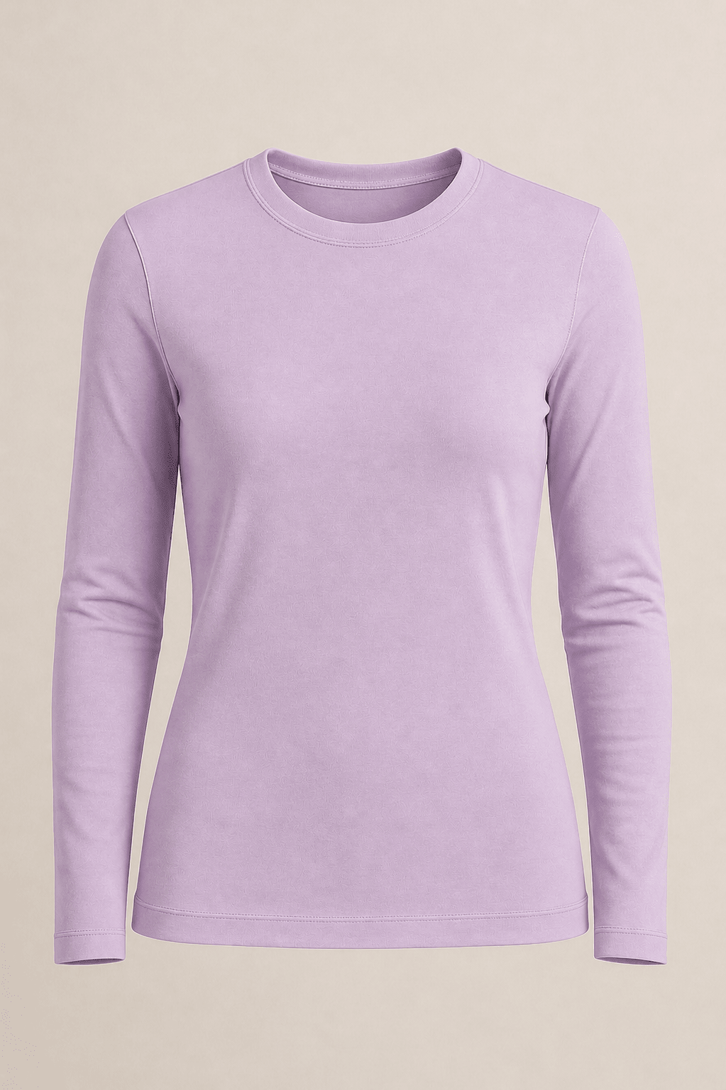 Image of Essential Flat - Seam Top – Black - Larin