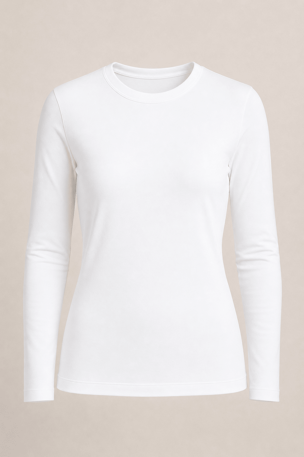 Image of Essential Flat - Seam Top – Black - Larin