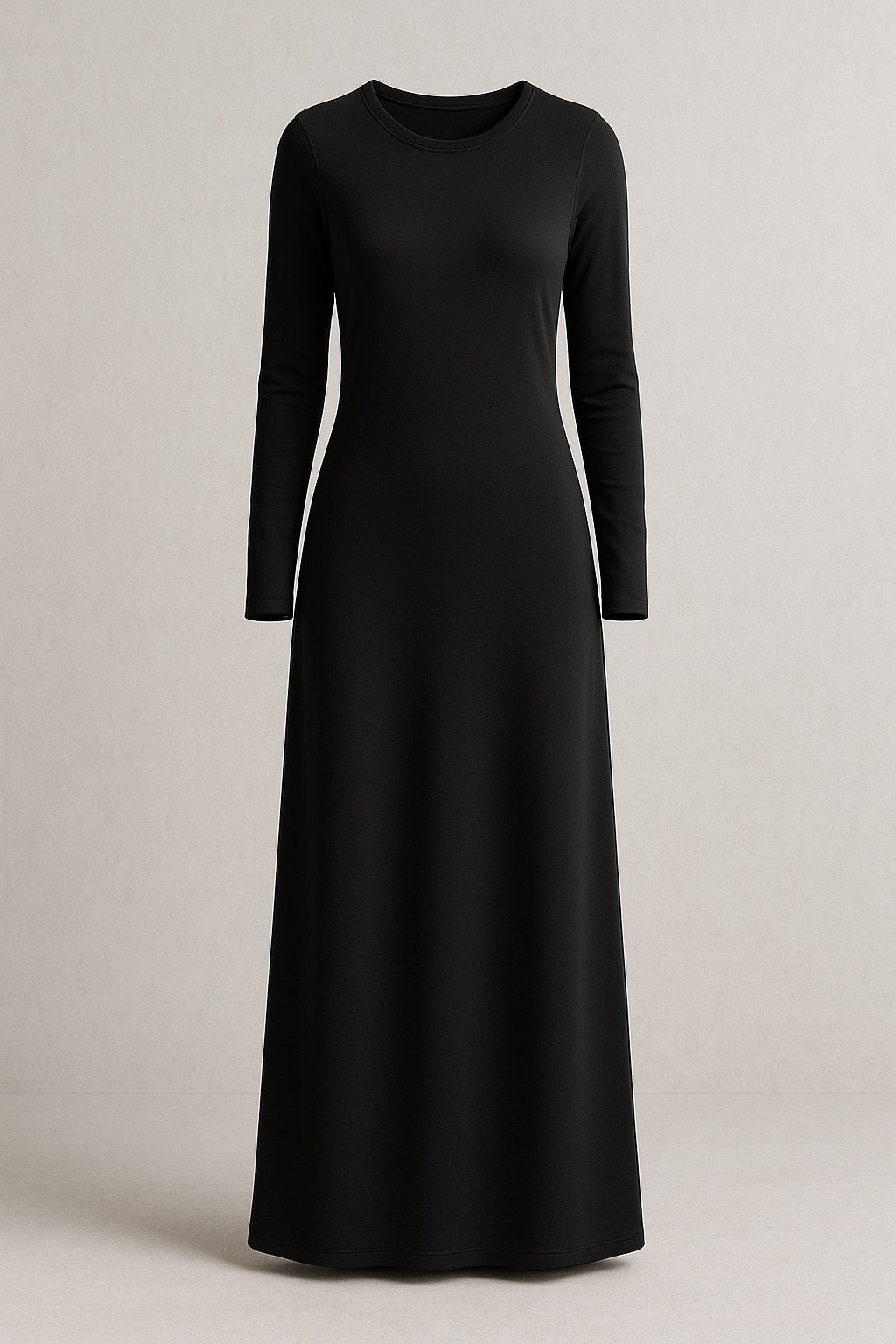 Image of Essential Layer Dress – Black