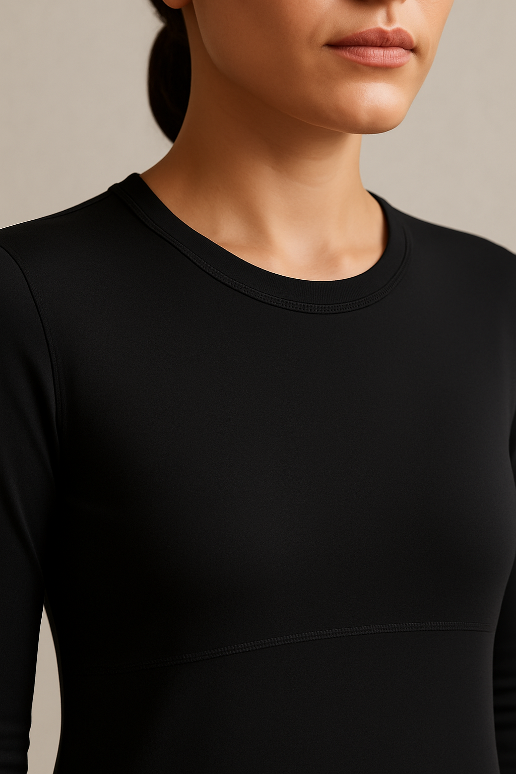 Image of Essential Layer Dress – Black