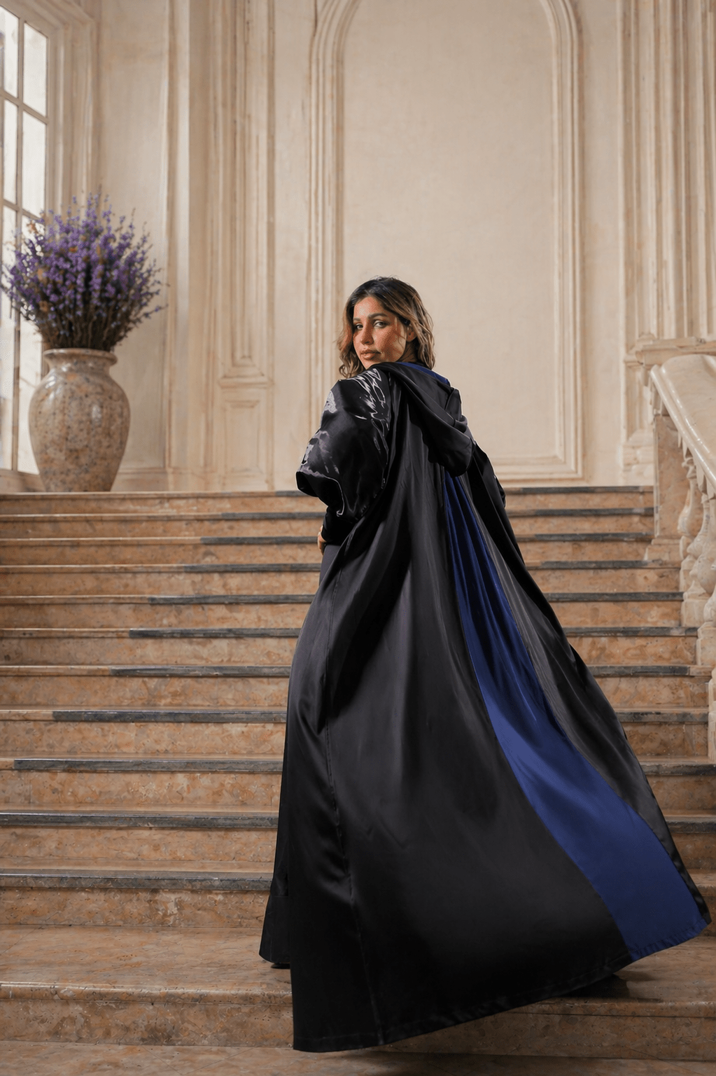 Image of Sapphire Abaya - Larin