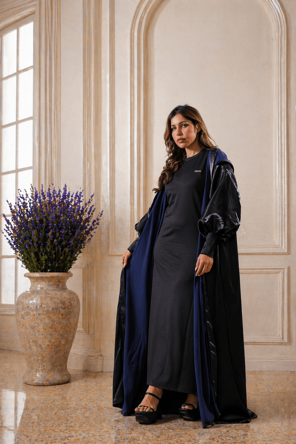 Image of Sapphire Abaya - Larin