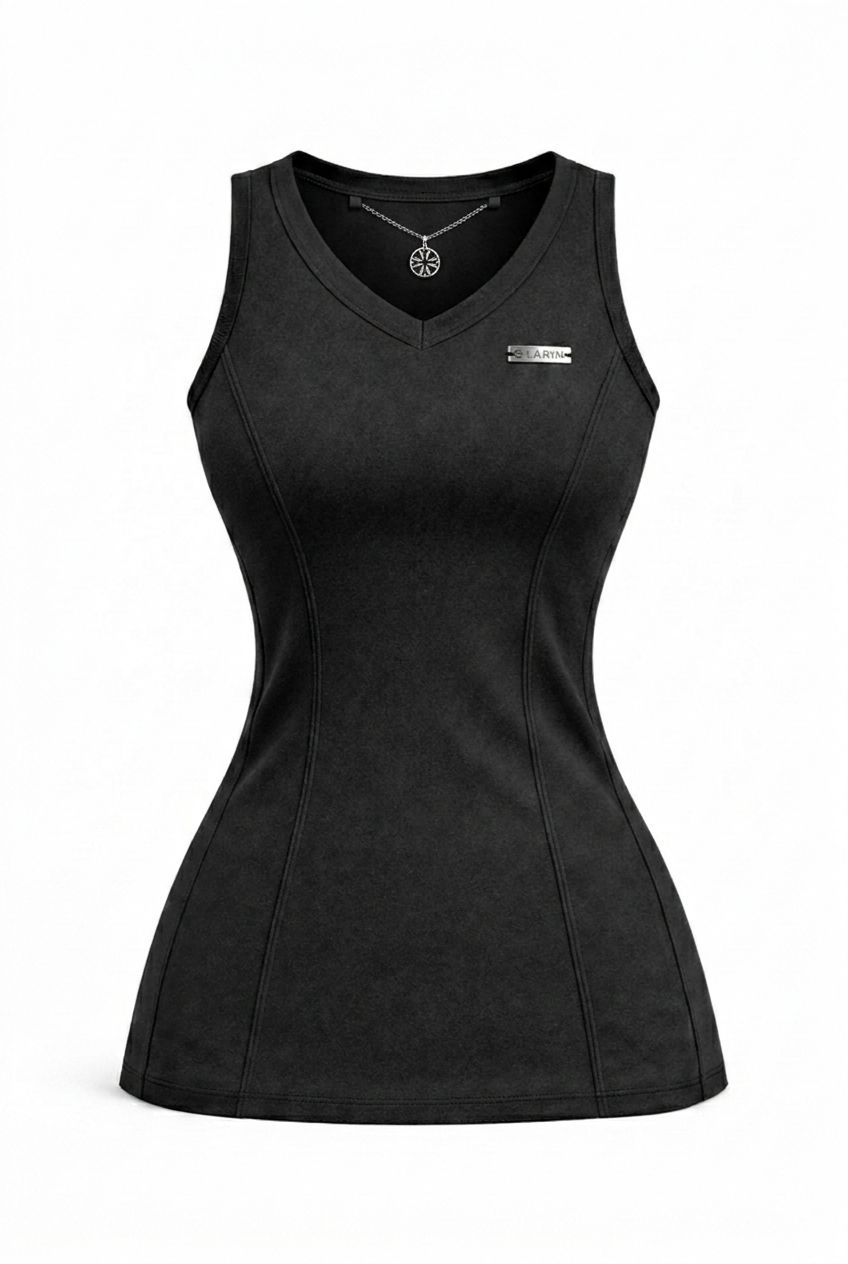 Image of Signature V - Neck Top - Larin