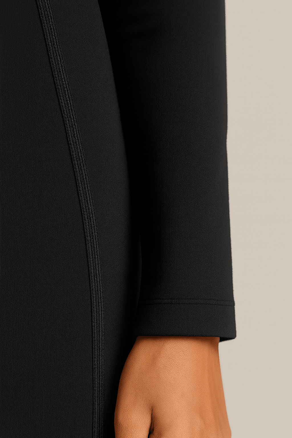 Image of Sleeve Basic Dress - Larin